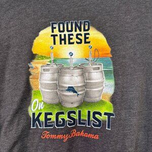 Tommy Bahama XXL Dark Heather Gray Cotton/Polyester Found These On Kegslist